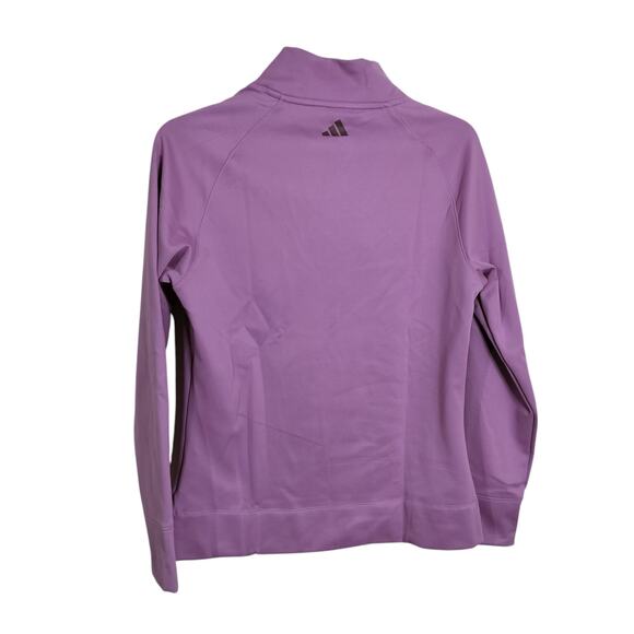 4577)Adidas Golf Women Purple Ultimate 365 Cold.Rdy Crossover Mock Golf Top S - Picture 3 of 12